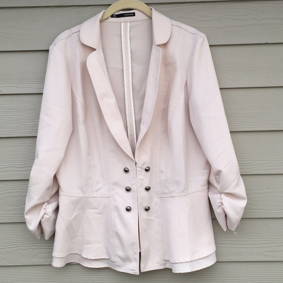 Maurices Jackets & Blazers - Maurice’s light pink layered blazer